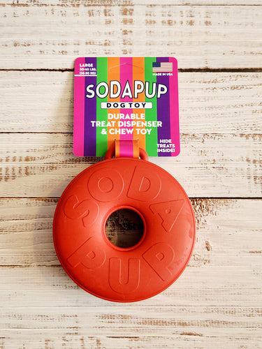 SodaPup Life Ring Rubber Chew Toy