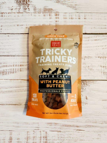 Cloud Star Tricky Trainers Peanut Butter Treat 142g