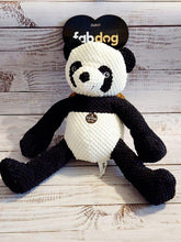 Load image into Gallery viewer, Fabdog Panda Bear Plush Dog Toy Large