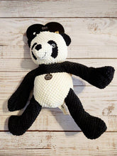 Load image into Gallery viewer, Fabdog Panda Bear Plush Dog Toy Large