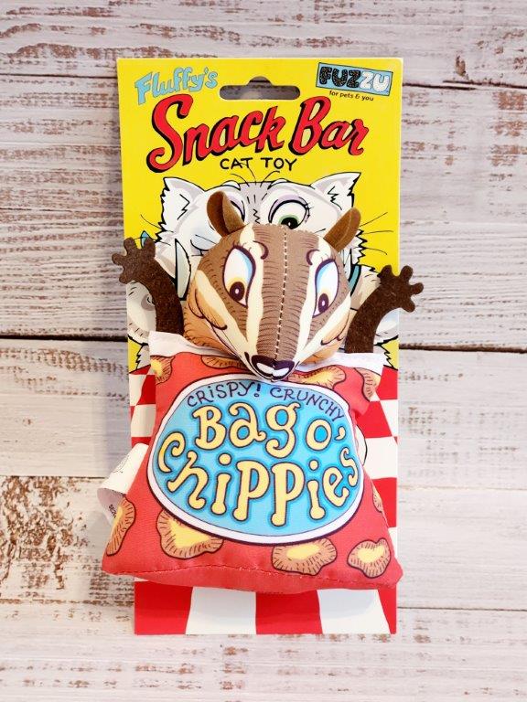 FUZZU Snack Bar Bag O' Chippies Cat Toy