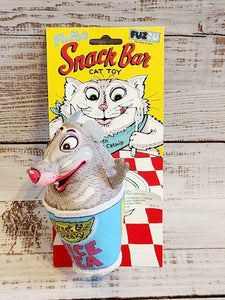 FUZZU Snack Bar Mice Tea Cat Toy