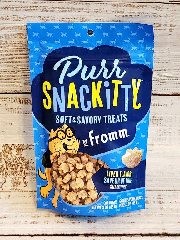 Purr Snackitty Liver Cat Treats 3oz/85g