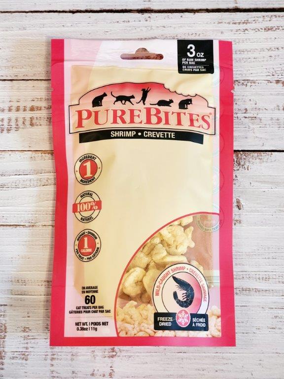 PureBites Freeze Dried Shrimp Cat Treats 0.38oz/11g