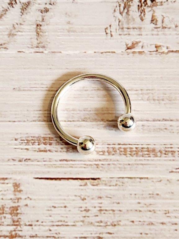 Horseshoe Key Chain Ring