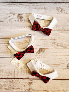Pooch Outfitters Shirt Collar Bow Tie