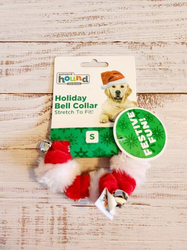 Outward Hound Holiday Bell Collar Small