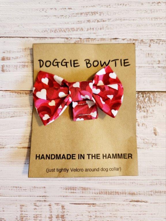 Doggy Bowtique Valentine Bowtie