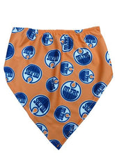 Load image into Gallery viewer, NHL Dog Bandana Edmonton Oilers by Togpetwear Official Licensee