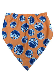 NHL Dog Bandana Edmonton Oilers by Togpetwear Official Licensee