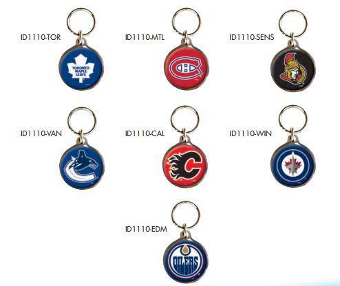 NHL Dog ID Tag by Togpetwear Official Licensee