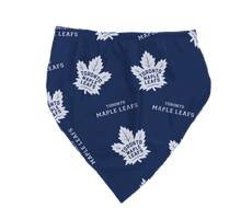 Load image into Gallery viewer, NHL Dog Bandana Toronto Maple Leafs by Togpetwear Official Licensee